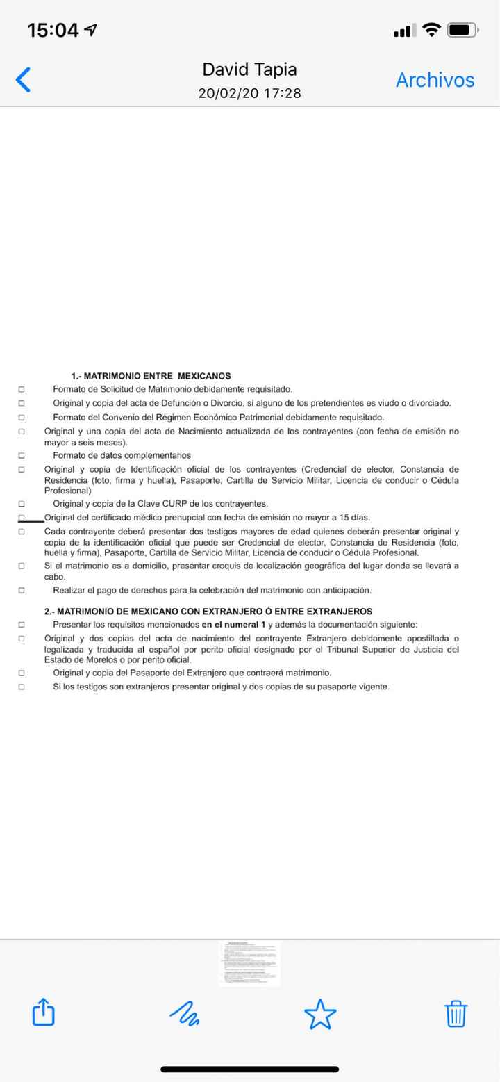 Boda por el civil - 1