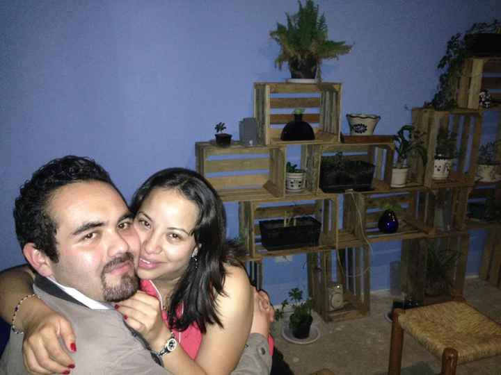 Cecy reta a los novios de la comu a publicar la prinera foto que tengan de novios ❤️ - 1