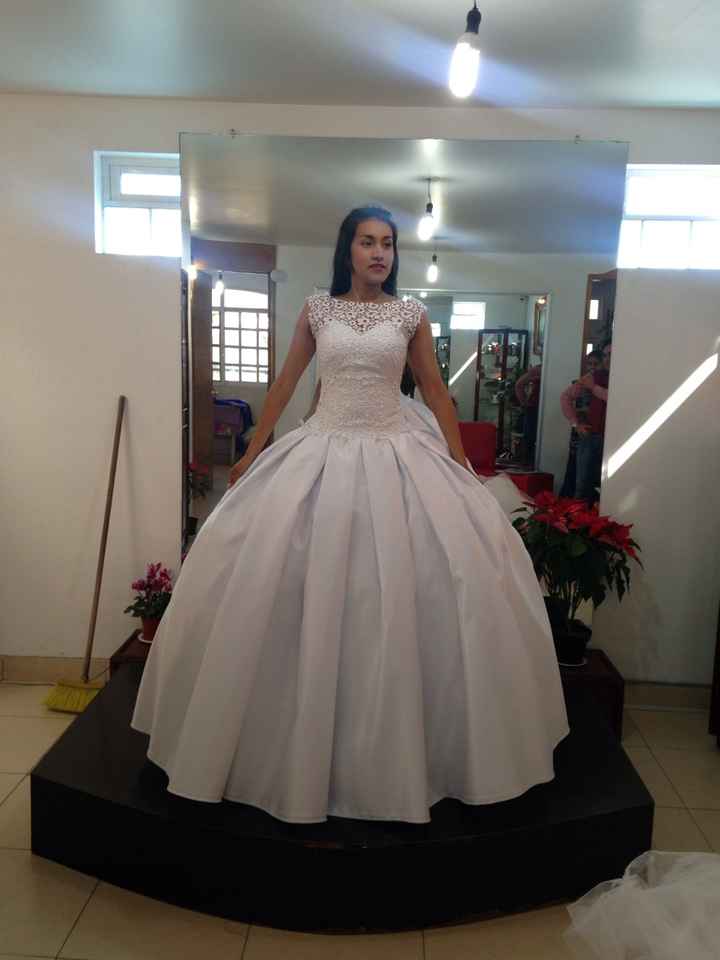 Por fin mi vestido... - 1