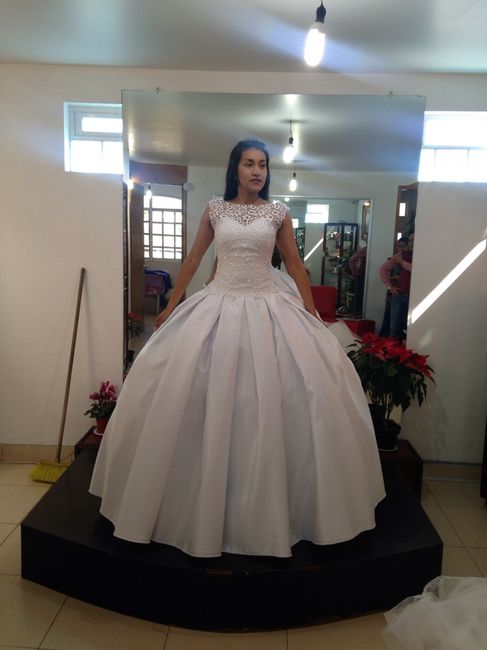 Por fin mi vestido... - 1