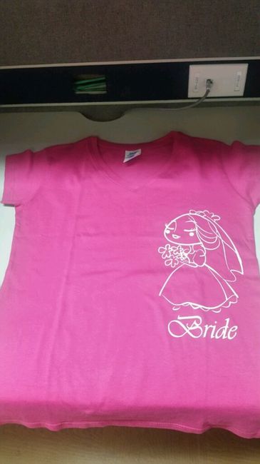 Playeras para mi despedida de soltera - 1