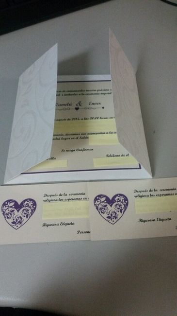 Mis invitaciones - 1