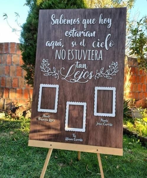 Detalle cuando le dedicas alguien que ya falleció - 1