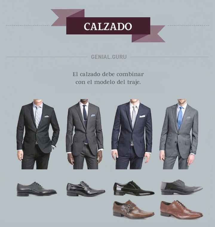 Calzado según el traje