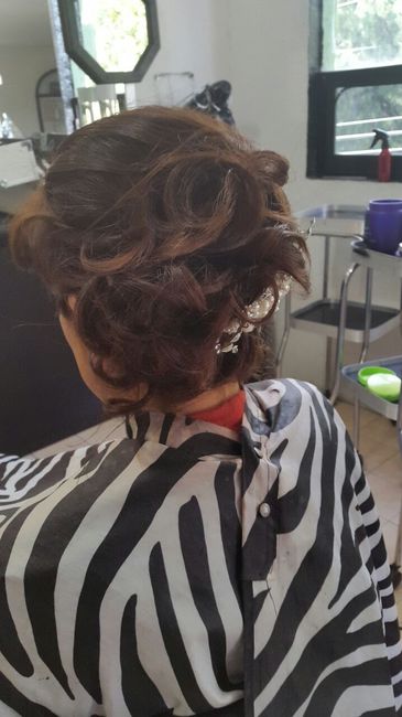 Mi prueba de maquillaje y peinado? - 3