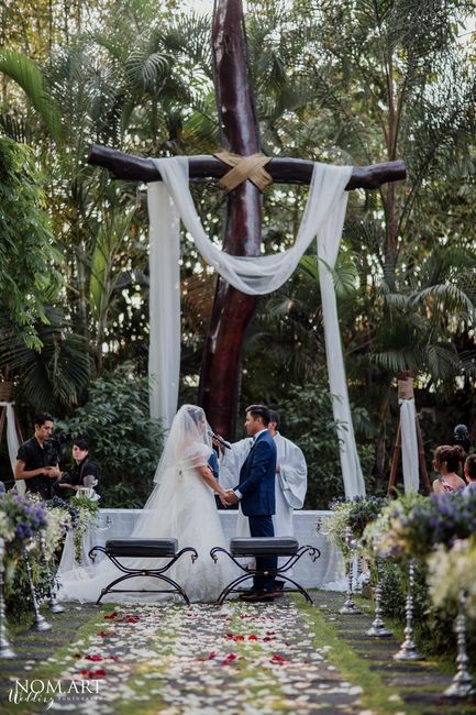 En el altar