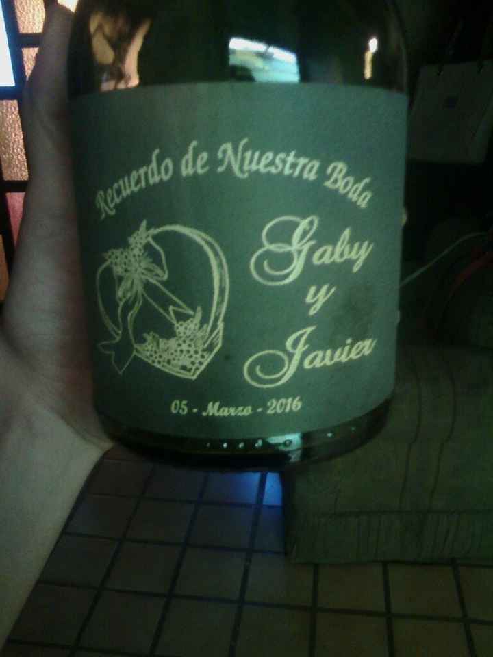 Llegaron mis vasos y botellas - 1