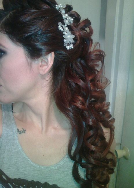 Mi prueba de peinado y maquilleje - 3