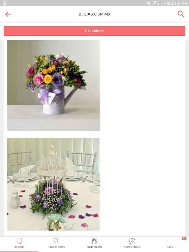 Arreglos de mesa - 2