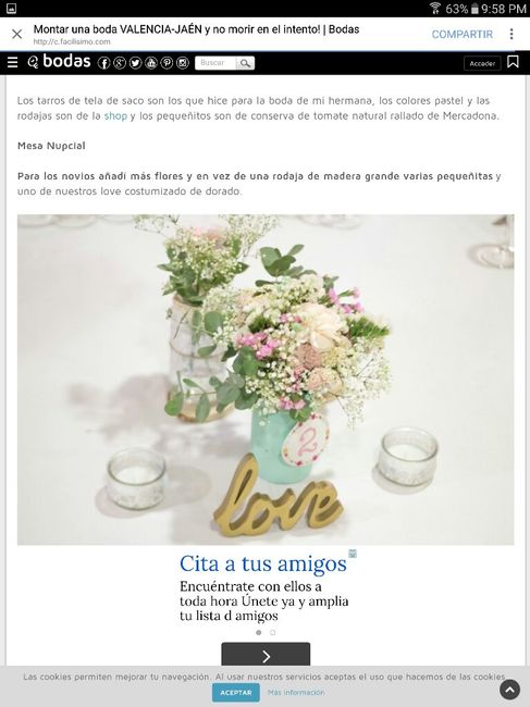 Arreglos de mesa - 1