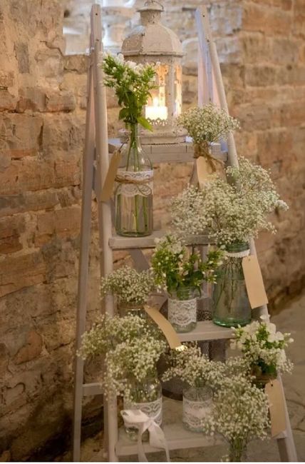 Usar escaleras en una boda? ideas! - 4