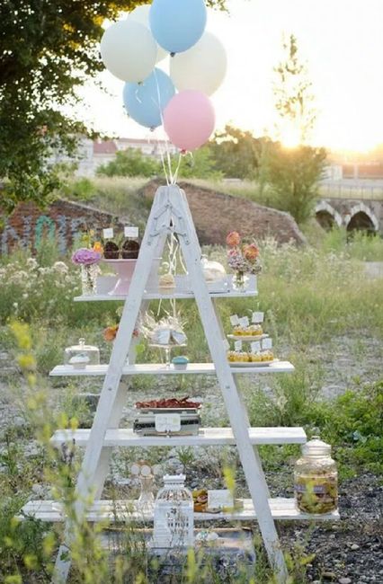 Usar escaleras en una boda? ideas! - 6