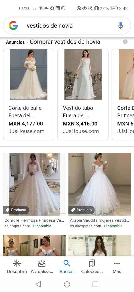 [JUEGO] Si Googleas "Vestido de novia"... - 1