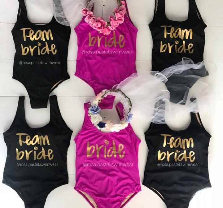 Traje de baño para la novia 👙👰👯‍♀️ - 1