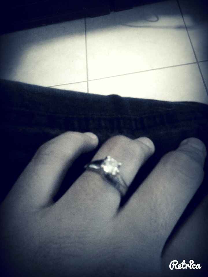 Presuman su anillo de compromiso!! - 1