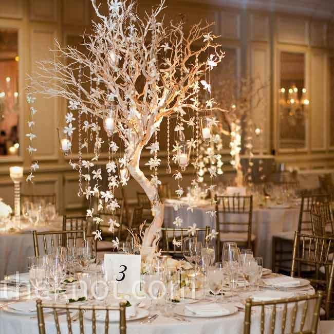 Centros de Mesa de Arboles/ramas