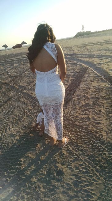 Espalda del vestido