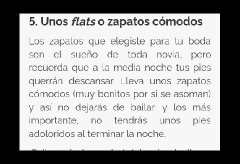 Cosas que una novia debe llevar!! - 5