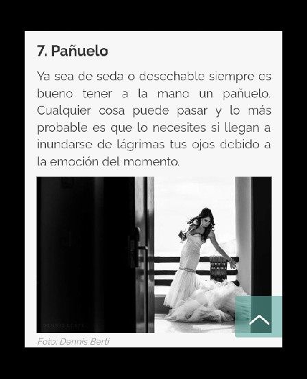 Cosas que una novia debe llevar!! - 7