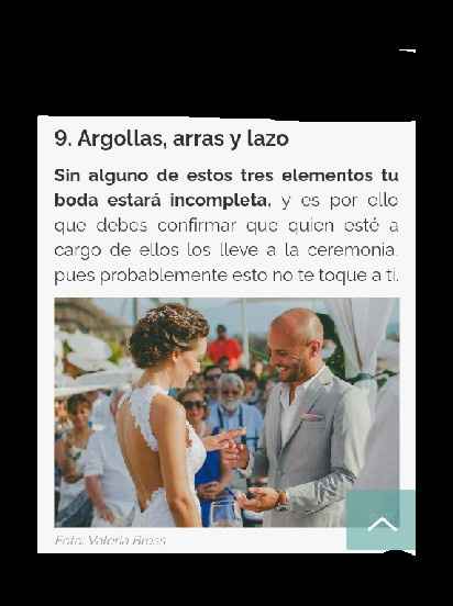 Cosas que una novia debe llevar!! - 9