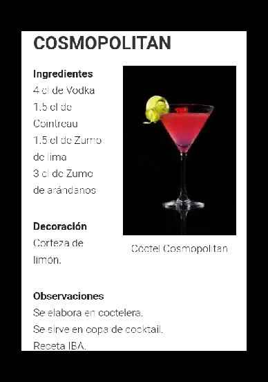 Coctelería en tonos Rosas - 8