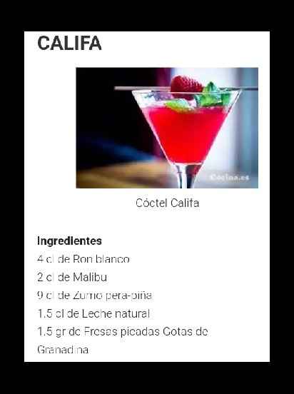 Coctelería en tonos Rosas - 10