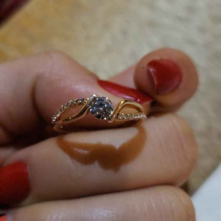 Mi anillo de compromiso Jazmin - 1