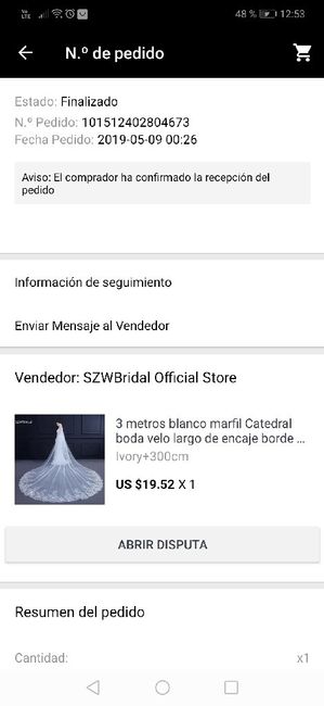 Ya tengo mi vestido!!! y la suerte me sonríe!!! - 1
