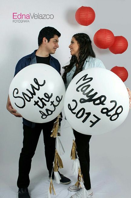 Mi save the date de estudio :d - 2