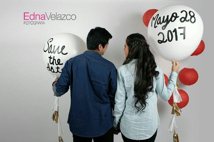 Mi save the date de estudio :d - 3