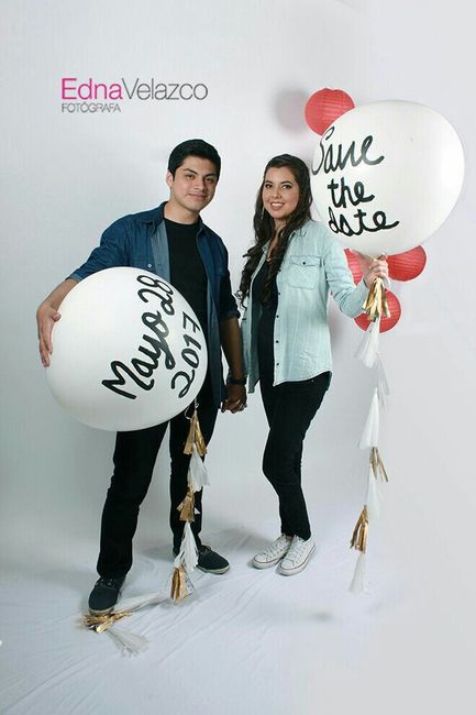 Mi save the date de estudio :d - 5