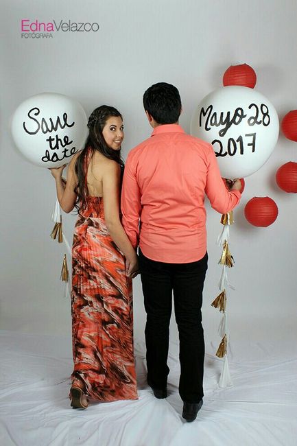 Mi save the date de estudio :d - 6