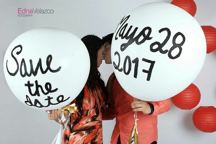Mi save the date de estudio :d - 7
