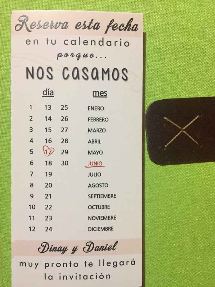 Mi save the date - 1