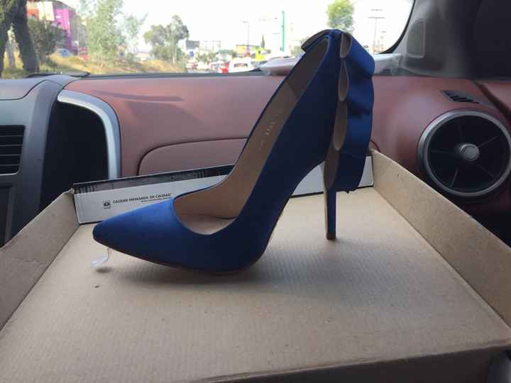 Algo azul: los zapatos! - 1