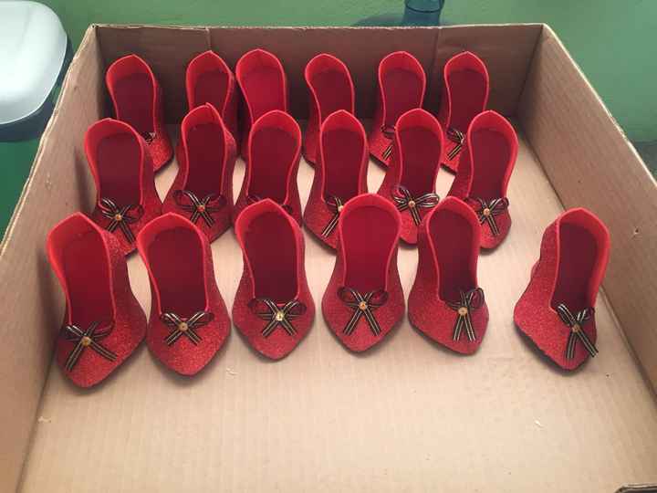 Zapatillas de recuerdo para despedida de soltera  parte 1 - 2