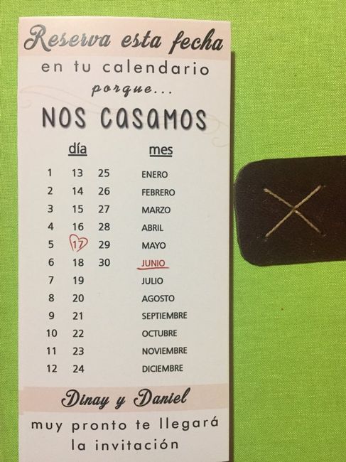 Mi save the date - 1