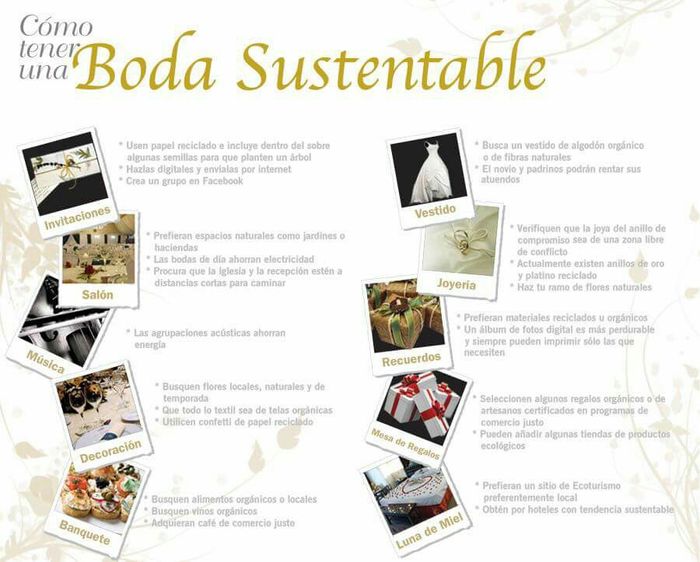 boda sustentable - 1