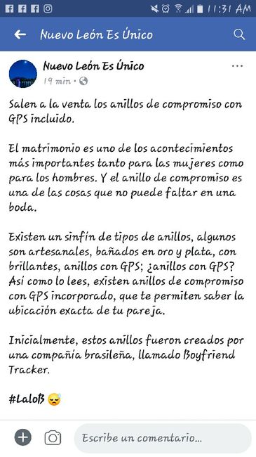 Anillo de compromiso - 1