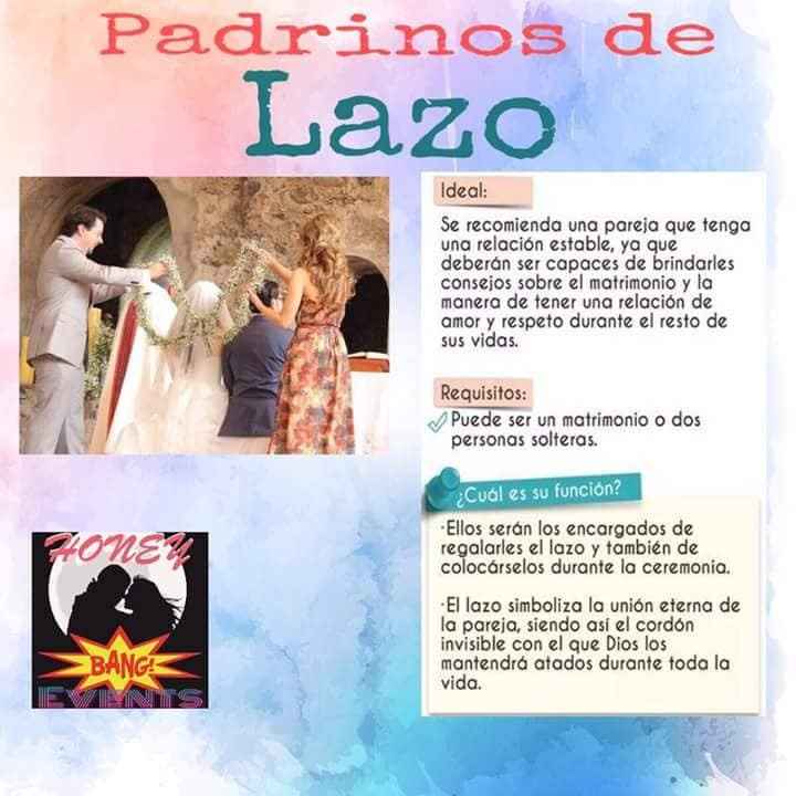 PADRINOS DE LAZO
