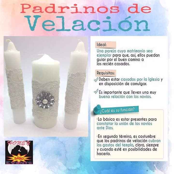 PADRINOS DE VELACION