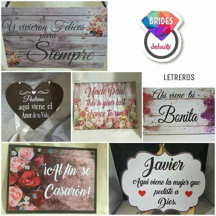 Carteles para pajecitos - 2