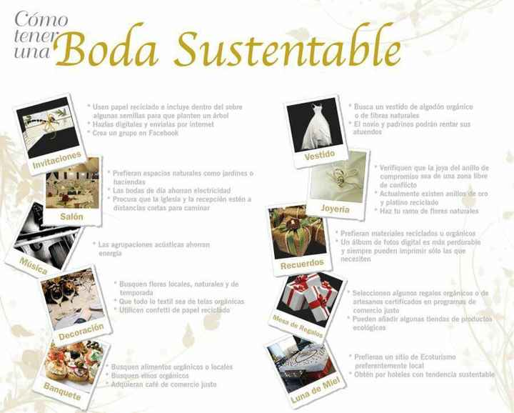 boda sustentable - 1