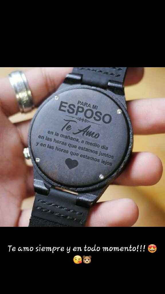 Ideas para reloj de novio - 1