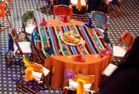 decoracion mesa redonda