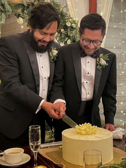 ¿De qué color será tu pastel de boda? 3