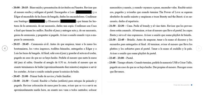 14 días y pendientes... 2