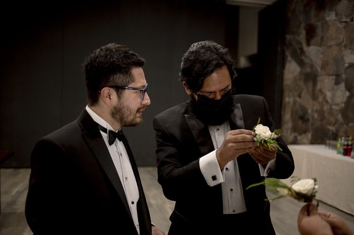 Novio, ¿quién te acompañará minutos antes de la ceremonia? 1