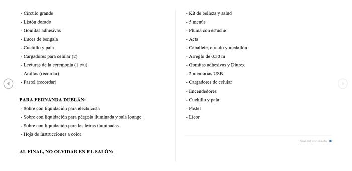 Kit de emergencia para la novia 👰 4