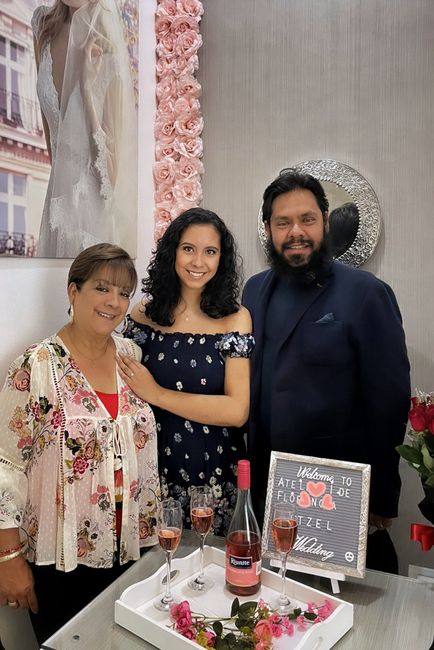 ¿A quienes invitar a la prueba de vestido de novia? 1